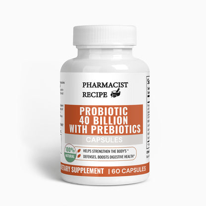 Probiotic 40 Billion with Prebiotics